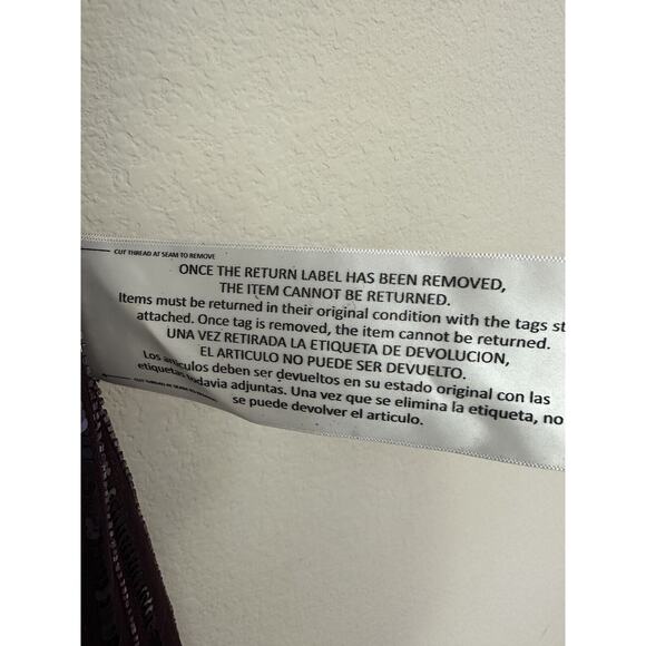 Mac Duggal Purple Sequin Midi Dress - Picture 6 of 10